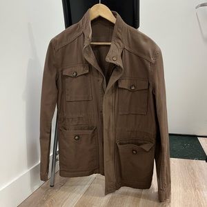 Brown long coat
